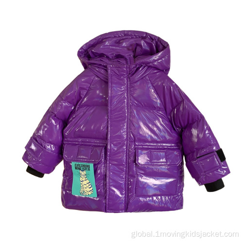 Boys Down Jacket Disposable Bright Face Children's Down Jacket Supplier